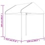 Cenador con techo polietileno blanco 8,92x2,28x2,69 m de vidaXL, Carpas y cenadores - Ref: Foro24-3155504, Precio: 269,96 €, ...