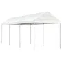 Cenador con techo polietileno blanco 6,69x2,28x2,69 m de vidaXL, Carpas y cenadores - Ref: Foro24-3155503, Precio: 206,24 €, ...