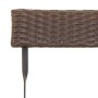 Sillas bistró plegables 2 uds acero y ratán sintético marrón de vidaXL, Sillas de jardín - Ref: Foro24-319987, Precio: 89,82 ...