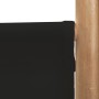 Biombo plegable de 5 paneles bambú y lona 200 cm de vidaXL, Divisores de ambientes - Ref: Foro24-350629, Precio: 114,85 €, De...