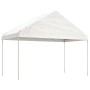 Cenador con techo polietileno blanco 6,69x4,08x3,22 m de vidaXL, Carpas y cenadores - Ref: Foro24-3155511, Precio: 277,45 €, ...
