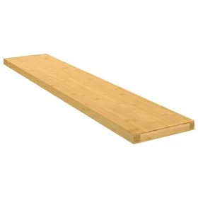 Estante de pared de bambú 100x20x2,5 cm de vidaXL, Estantes y estanterías - Ref: Foro24-352731, Precio: 58,94 €, Descuento: %