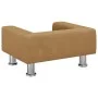 Cama para perros de terciopelo marrón 50x40x26,5 cm de vidaXL, Camas para perros - Ref: Foro24-171930, Precio: 46,21 €, Descu...