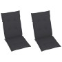 Silla mecedora con cojín bambú de vidaXL, Sillas de jardín - Ref: Foro24-3063903, Precio: 148,04 €, Descuento: %