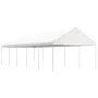 Cenador con techo polietileno blanco 11,15x4,08x3,22 m de vidaXL, Carpas y cenadores - Ref: Foro24-3155513, Precio: 420,80 €,...