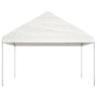 Cenador con techo polietileno blanco 11,15x4,08x3,22 m de vidaXL, Carpas y cenadores - Ref: Foro24-3155513, Precio: 426,20 €,...