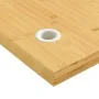 Tablero de escritorio de bambú 110x55x4 cm de vidaXL, Accesorios y productos para escritorios - Ref: Foro24-352763, Precio: 4...