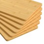 Platos de desayuno 6 uds bambú 22x14x0,8 cm de vidaXL, Platos - Ref: Foro24-352776, Precio: 11,70 €, Descuento: %