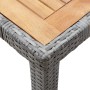 Set de comedor para jardín 5 pzas cojines ratán sintético gris de vidaXL, Conjuntos de jardín - Ref: Foro24-46085, Precio: 47...
