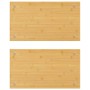 Cubiertas de cocina 2 uds bambú 50x28x1,5 cm de vidaXL, Utensilios para cocinar - Ref: Foro24-352774, Precio: 48,50 €, Descue...