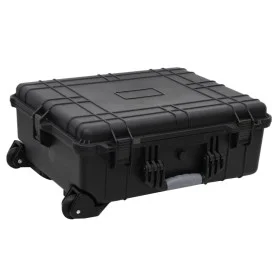 Maletín de vuelo con ruedas PP negro 63x50x23 cm de vidaXL, Maletas - Ref: Foro24-51800, Precio: 146,63 €, Descuento: %