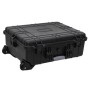 Maletín de vuelo con ruedas PP negro 63x50x23 cm de vidaXL, Maletas - Ref: Foro24-51800, Precio: 133,58 €, Descuento: %