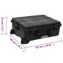 Maletín de vuelo con ruedas PP negro 63x50x23 cm de vidaXL, Maletas - Ref: Foro24-51800, Precio: 133,58 €, Descuento: %