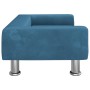 Cama para perros de terciopelo azul 70x45x26,5 cm de vidaXL, Camas para perros - Ref: Foro24-171918, Precio: 78,27 €, Descuen...