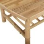 Mesa de centro de jardín bambú 90x55x37 cm de vidaXL, Sofás modulares de exterior - Ref: Foro24-363463, Precio: 89,42 €, Desc...