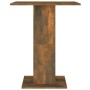 Mesa de bistró madera contrachapada roble ahumado 60x60x75 cm de vidaXL, Mesas de cocina y de comedor - Ref: Foro24-815102, P...