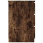 Escritorio madera contrachapada roble ahumado 140x50x77 cm de vidaXL, Escritorios - Ref: Foro24-815438, Precio: 140,98 €, Des...