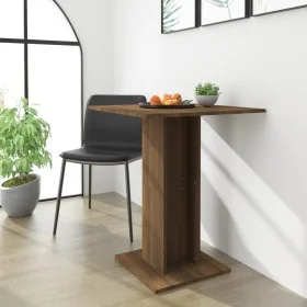 Brown oak plywood bistro table 60x60x75 cm by vidaXL, Kitchen and dining tables - Ref: Foro24-815104, Price: 37,05 €, Discoun...