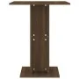 Mesa de bistró madera contrachapada roble marrón 60x60x75 cm de vidaXL, Mesas de cocina y de comedor - Ref: Foro24-815104, Pr...