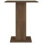 Mesa de bistró madera contrachapada roble marrón 60x60x75 cm de vidaXL, Mesas de cocina y de comedor - Ref: Foro24-815104, Pr...