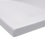 Lavabo encastrado de cerámica blanco 101x39,5x18,5 cm de vidaXL, Lavabos - Ref: Foro24-145064, Precio: 258,52 €, Descuento: %