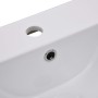 Lavabo encastrado de cerámica blanco 42x39x18 cm de vidaXL, Lavabos - Ref: Foro24-145060, Precio: 92,27 €, Descuento: %