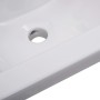 Lavabo encastrado de cerámica blanco 42x39x18 cm de vidaXL, Lavabos - Ref: Foro24-145060, Precio: 92,27 €, Descuento: %