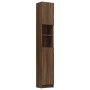 Armario baño madera contrachapada roble marrón 32x25,5x190 cm de vidaXL, Muebles de baño - Ref: Foro24-815539, Precio: 87,36 ...