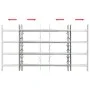 Adjustable window security grille with 4 bars 700-1050 mm by vidaXL, Windows - Ref: Foro24-141386, Price: 55,73 €, Discount: %