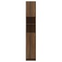 Armario baño madera contrachapada roble marrón 32x25,5x190 cm de vidaXL, Muebles de baño - Ref: Foro24-815539, Precio: 87,36 ...