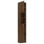 Armario baño madera contrachapada roble marrón 32x25,5x190 cm de vidaXL, Muebles de baño - Ref: Foro24-815539, Precio: 87,36 ...