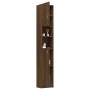 Armario baño madera contrachapada roble marrón 32x25,5x190 cm de vidaXL, Muebles de baño - Ref: Foro24-815539, Precio: 87,36 ...