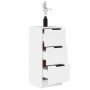 Aparadores 2 uds madera contrachapada blanco 30x30x70 cm de vidaXL, Aparadores - Ref: Foro24-811152, Precio: 98,58 €, Descuen...