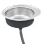 Fregadero de cocina con colador y sifón de acero inoxidable de vidaXL, Fregaderos - Ref: Foro24-145071, Precio: 58,65 €, Desc...