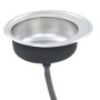 Fregadero de cocina con colador y sifón de acero inoxidable de vidaXL, Fregaderos - Ref: Foro24-145071, Precio: 66,25 €, Desc...