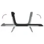 Tumbonas plegables 2 uds acero y textilene negro de vidaXL, Tumbonas - Ref: Foro24-360181, Precio: 87,39 €, Descuento: %