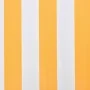 Toldo de lona amarillo girasol y blanco 3x2,5 m sin armazón de vidaXL, Toldos - Ref: Foro24-141016, Precio: 37,23 €, Descuent...