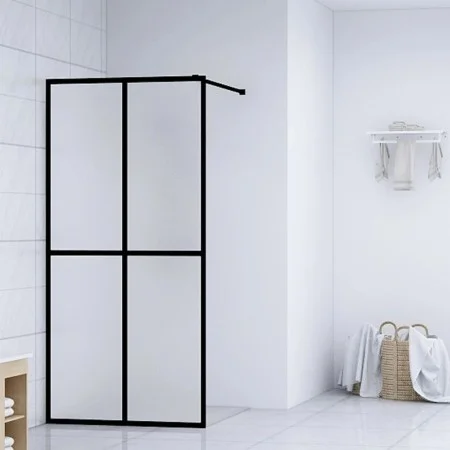 Frosted tempered glass shower screen 118x190 cm by vidaXL, Shower walls and screens - Ref: Foro24-145692, Price: 194,06 €, Di...