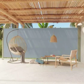 Toldo lateral retráctil para patio gris 220x600 cm de vidaXL, Sombrillas - Ref: Foro24-317980, Precio: 132,10 €, Descuento: %