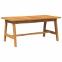 Mesa de Café Aceite Natural Madera de Acacia Sólida en Sofás de exterior | Comprar online en Foru.es