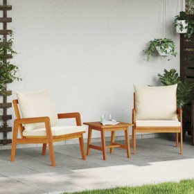 Silla de Jardín 2 pcs Aceite Natural Madera de Acacia Sólida en Sofás de exterior | Comprar online en Foru.es