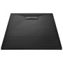 Plato de ducha SMC negro 120x70 cm de vidaXL, Platos de ducha - Ref: Foro24-144783, Precio: 155,35 €, Descuento: %