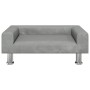 Cama para perros de terciopelo gris claro 70x45x26,5 cm de vidaXL, Camas para perros - Ref: Foro24-171919, Precio: 65,00 €, D...