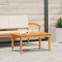 Mesa de Café Aceite Natural Madera de Acacia Sólida en Sofás de exterior | Comprar online en Foru.es
