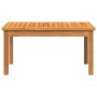 Mesa de Café Aceite Natural Madera de Acacia Sólida en Sofás de exterior | Comprar online en Foru.es