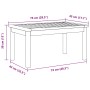 Mesa de Café Aceite Natural Madera de Acacia Sólida en Sofás de exterior | Comprar online en Foru.es