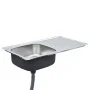 Küchenspüle mit Edelstahlsieb und Siphon von vidaXL, Sinkt - Ref: Foro24-145073, Preis: 107,04 €, Rabatt: %
