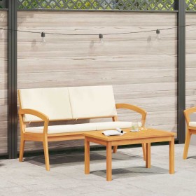 Conjunto bistro 2 pcs Aceite Natural Madera de Acacia Sólida en Sofás de exterior | Comprar online en Foru.es