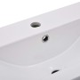 Lavabo encastrado de cerámica blanco 81x39,5x18,5 cm de vidaXL, Lavabos - Ref: Foro24-145062, Precio: 167,65 €, Descuento: %