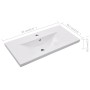 Lavabo encastrado de cerámica blanco 81x39,5x18,5 cm de vidaXL, Lavabos - Ref: Foro24-145062, Precio: 167,65 €, Descuento: %